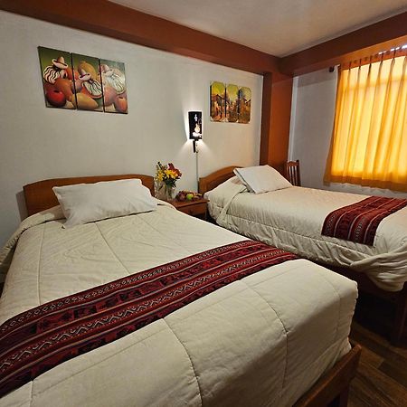 Hostal Con Vista A La Ciudad Santa Ana Куско Экстерьер фото
