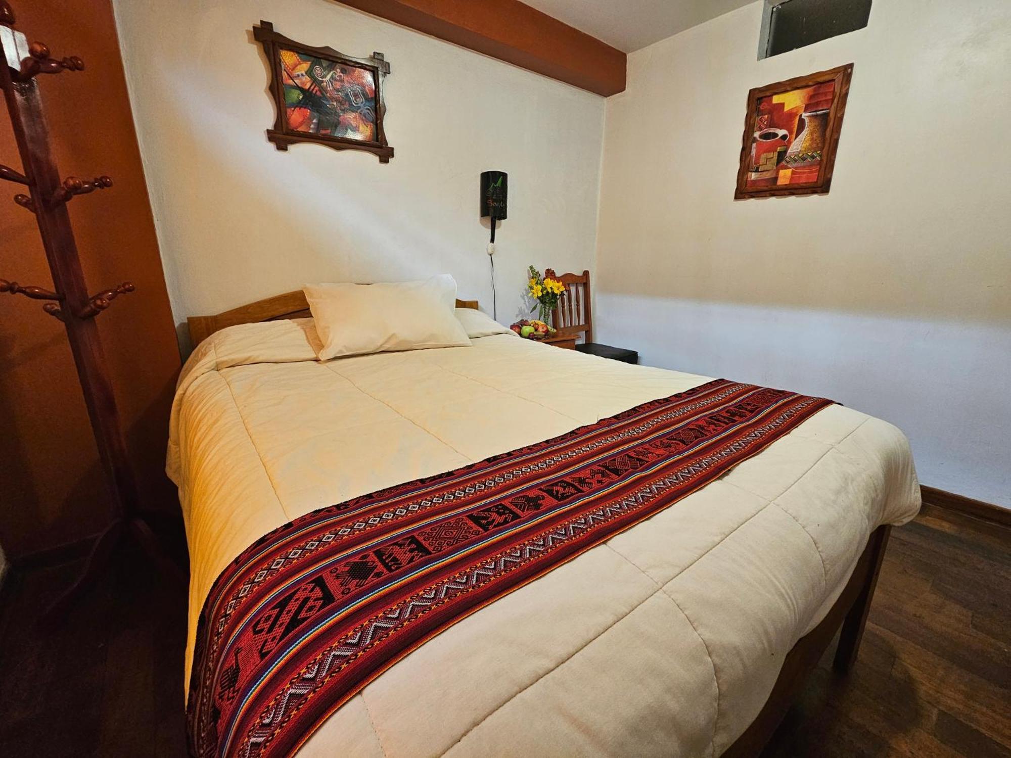 Hostal Con Vista A La Ciudad Santa Ana Куско Экстерьер фото