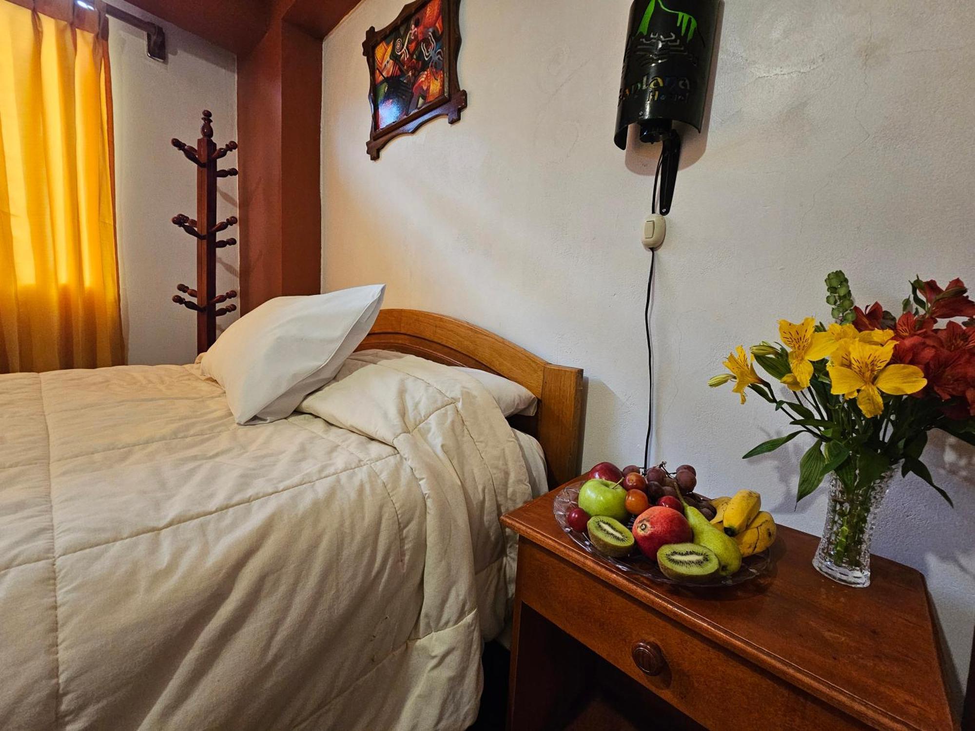 Hostal Con Vista A La Ciudad Santa Ana Куско Экстерьер фото