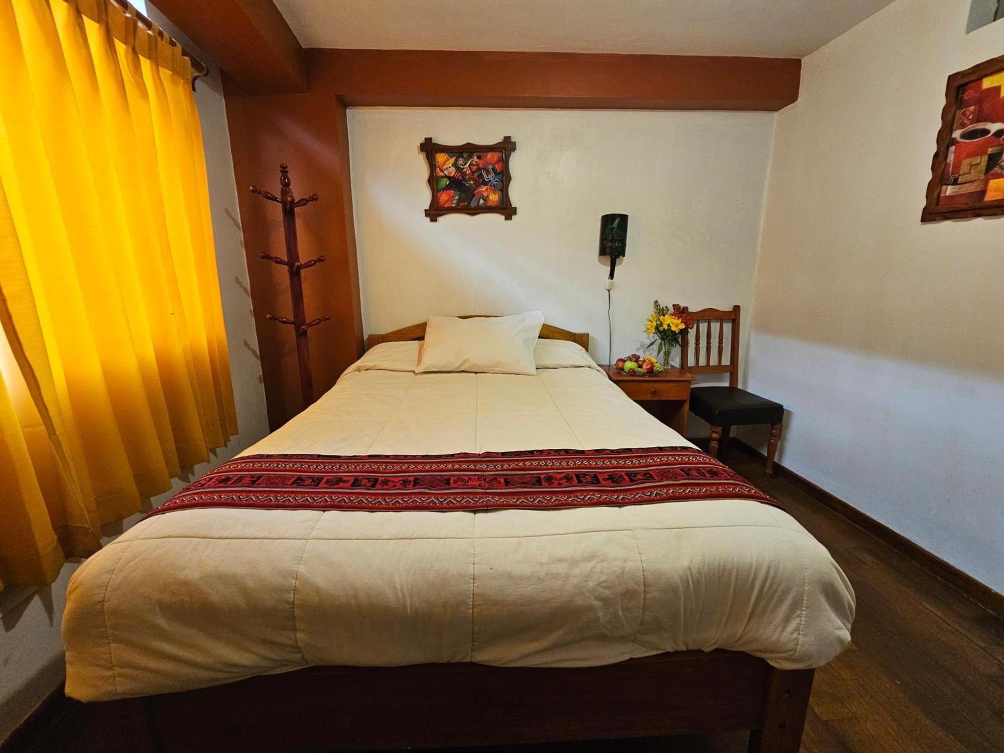 Hostal Con Vista A La Ciudad Santa Ana Куско Экстерьер фото