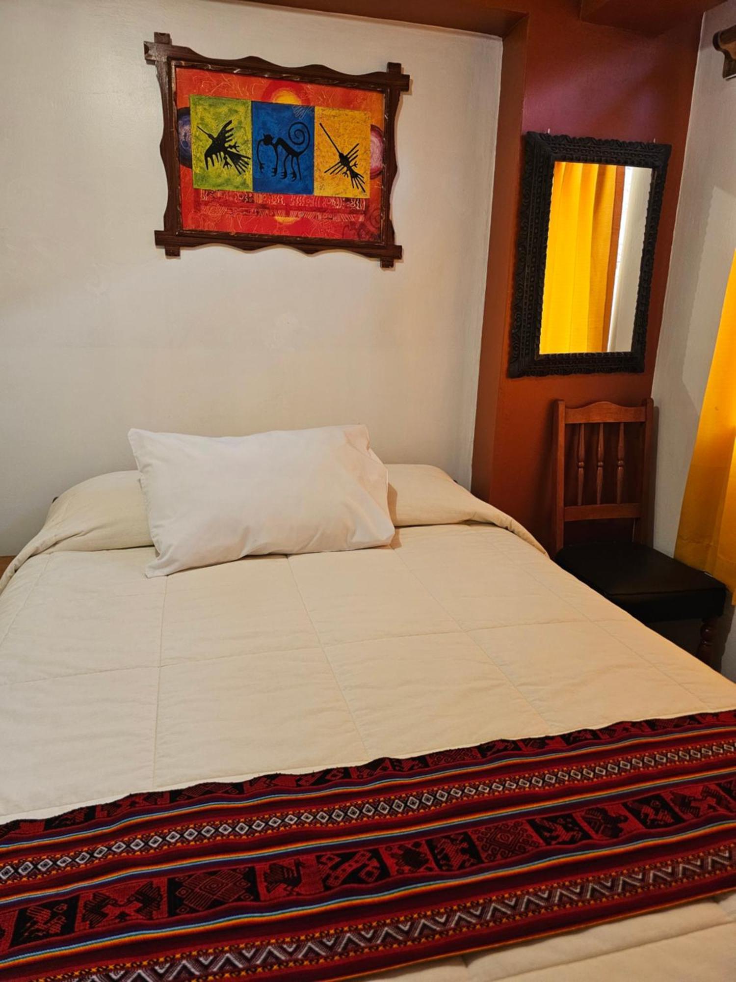 Hostal Con Vista A La Ciudad Santa Ana Куско Экстерьер фото
