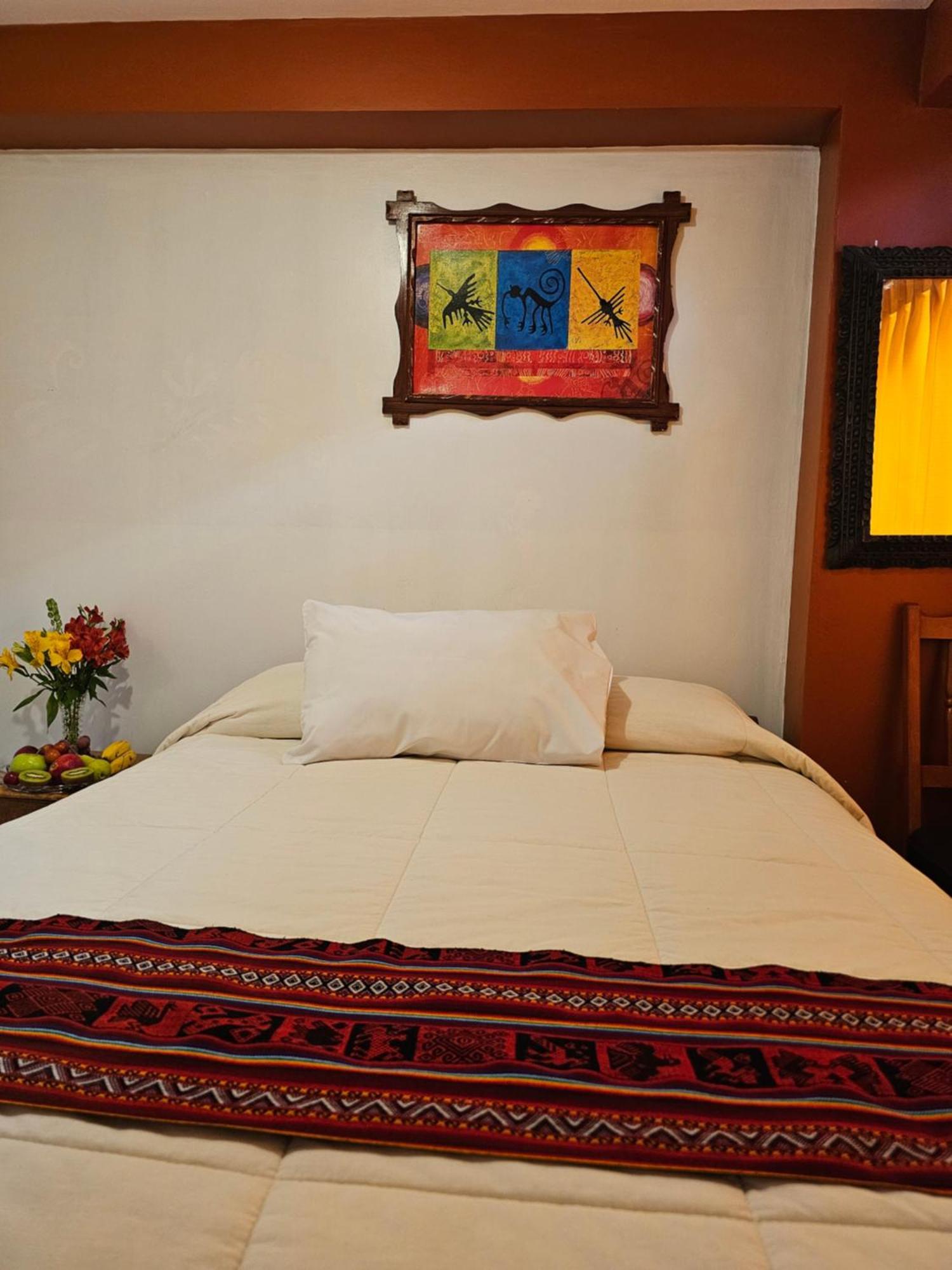 Hostal Con Vista A La Ciudad Santa Ana Куско Экстерьер фото
