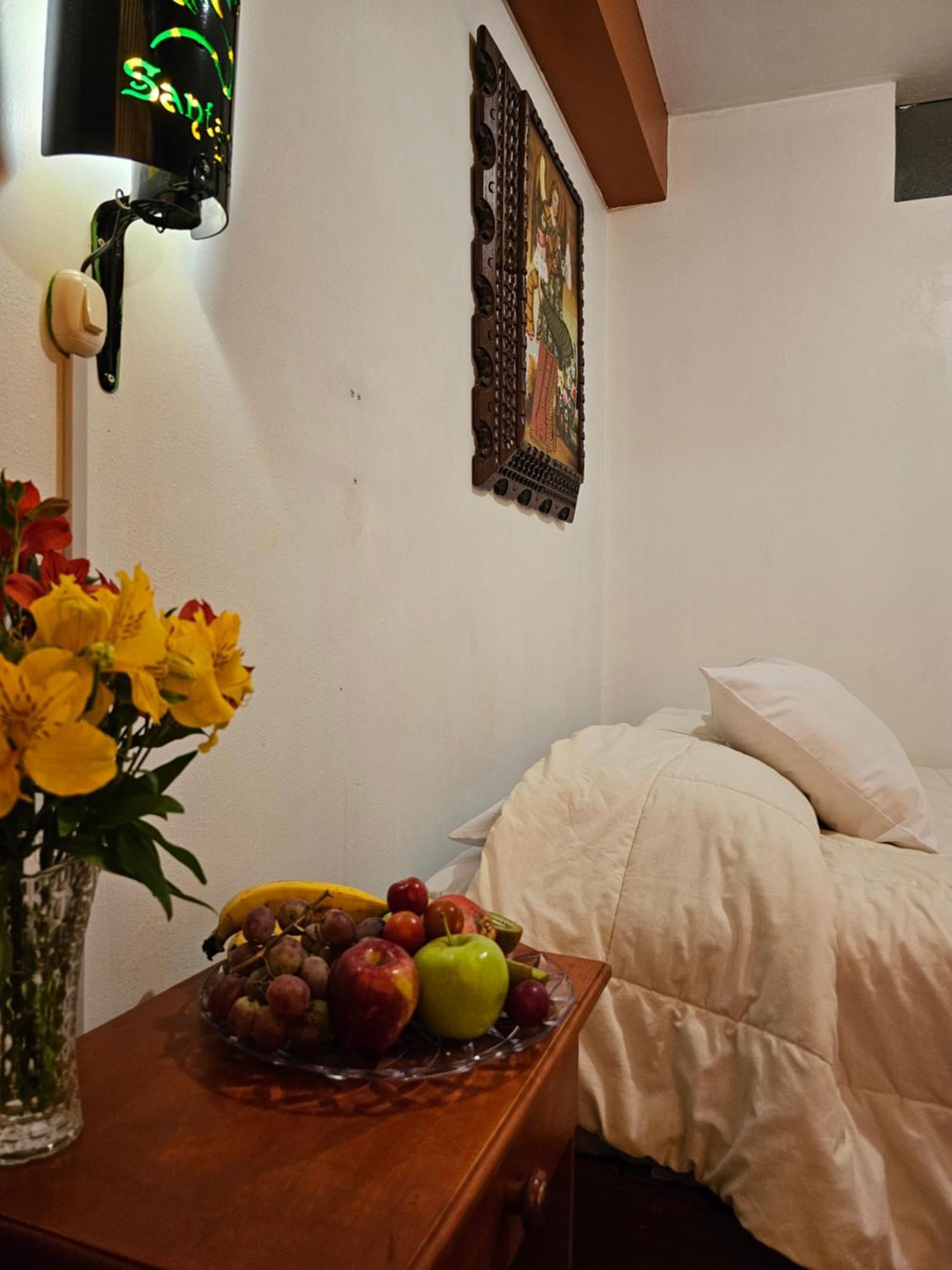 Hostal Con Vista A La Ciudad Santa Ana Куско Экстерьер фото