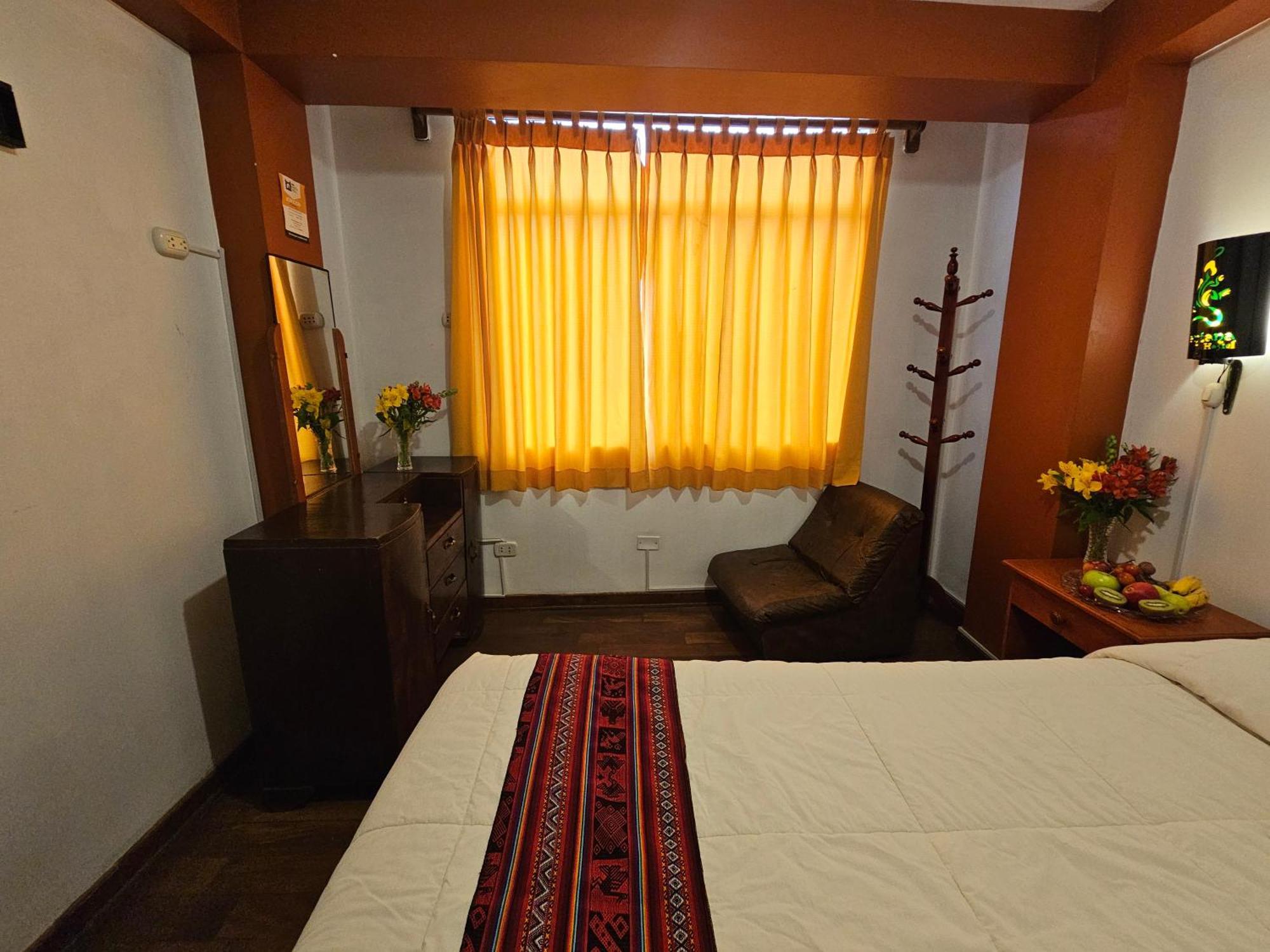 Hostal Con Vista A La Ciudad Santa Ana Куско Экстерьер фото