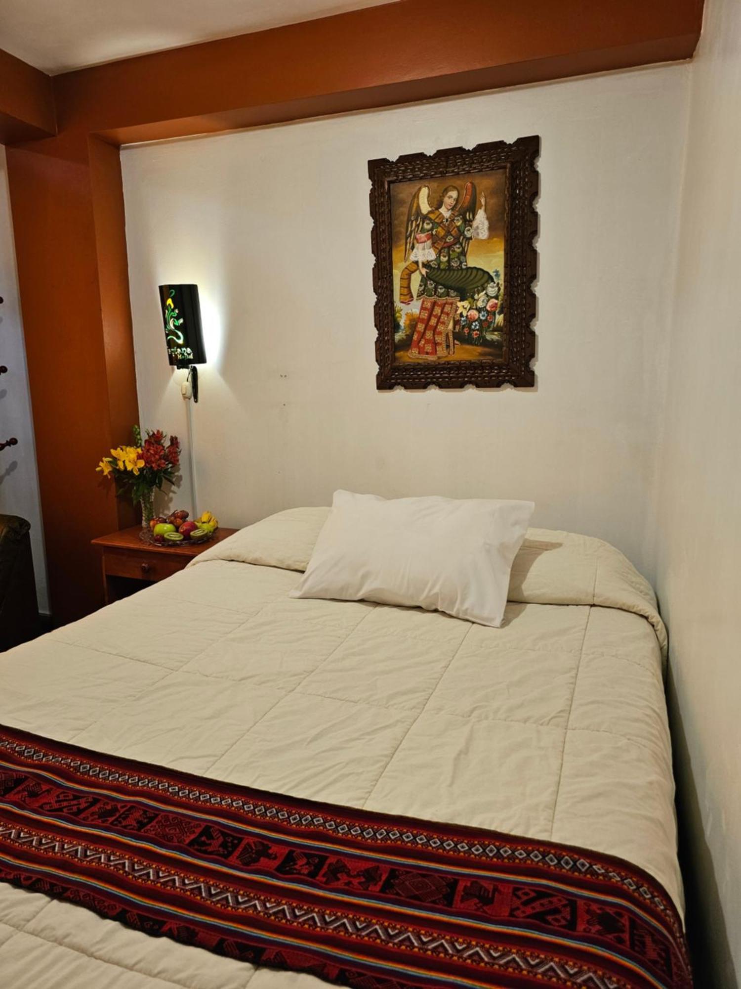 Hostal Con Vista A La Ciudad Santa Ana Куско Экстерьер фото
