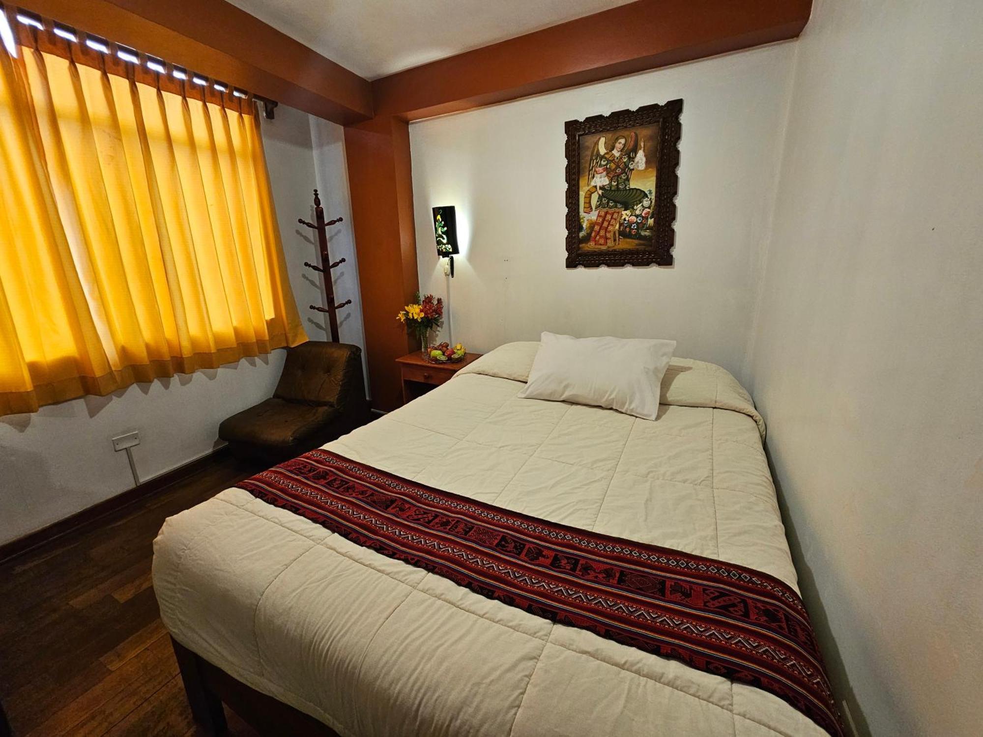 Hostal Con Vista A La Ciudad Santa Ana Куско Экстерьер фото