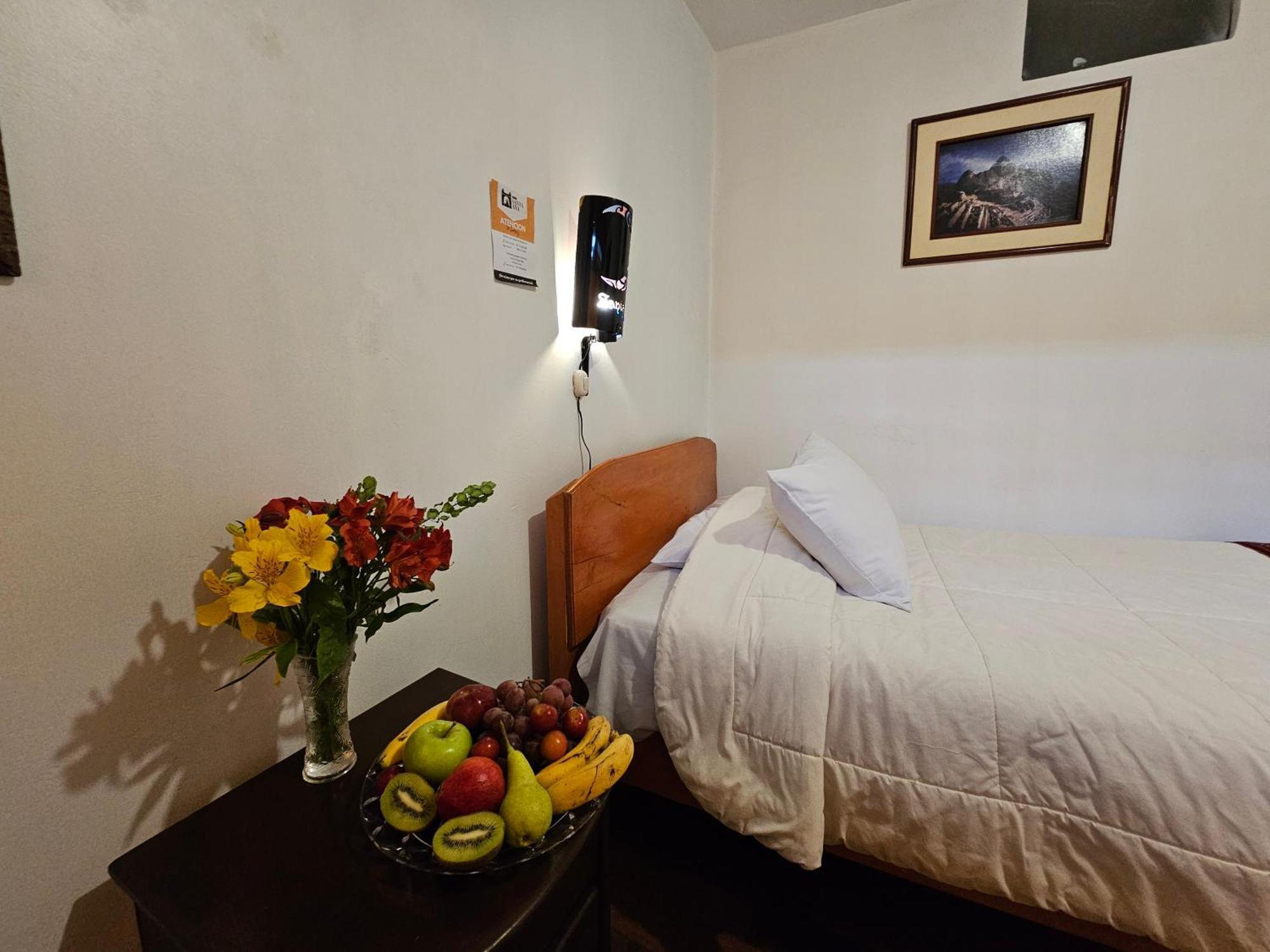 Hostal Con Vista A La Ciudad Santa Ana Куско Экстерьер фото
