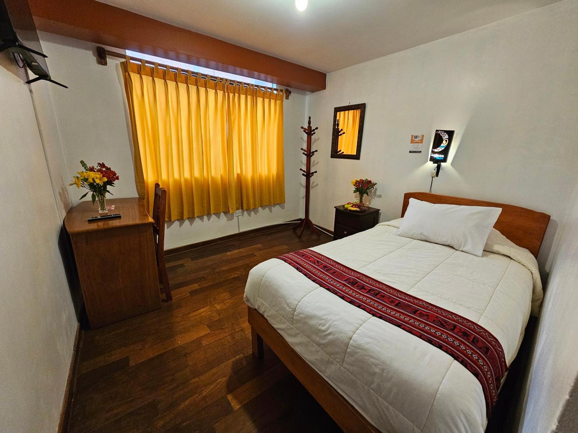 Hostal Con Vista A La Ciudad Santa Ana Куско Экстерьер фото