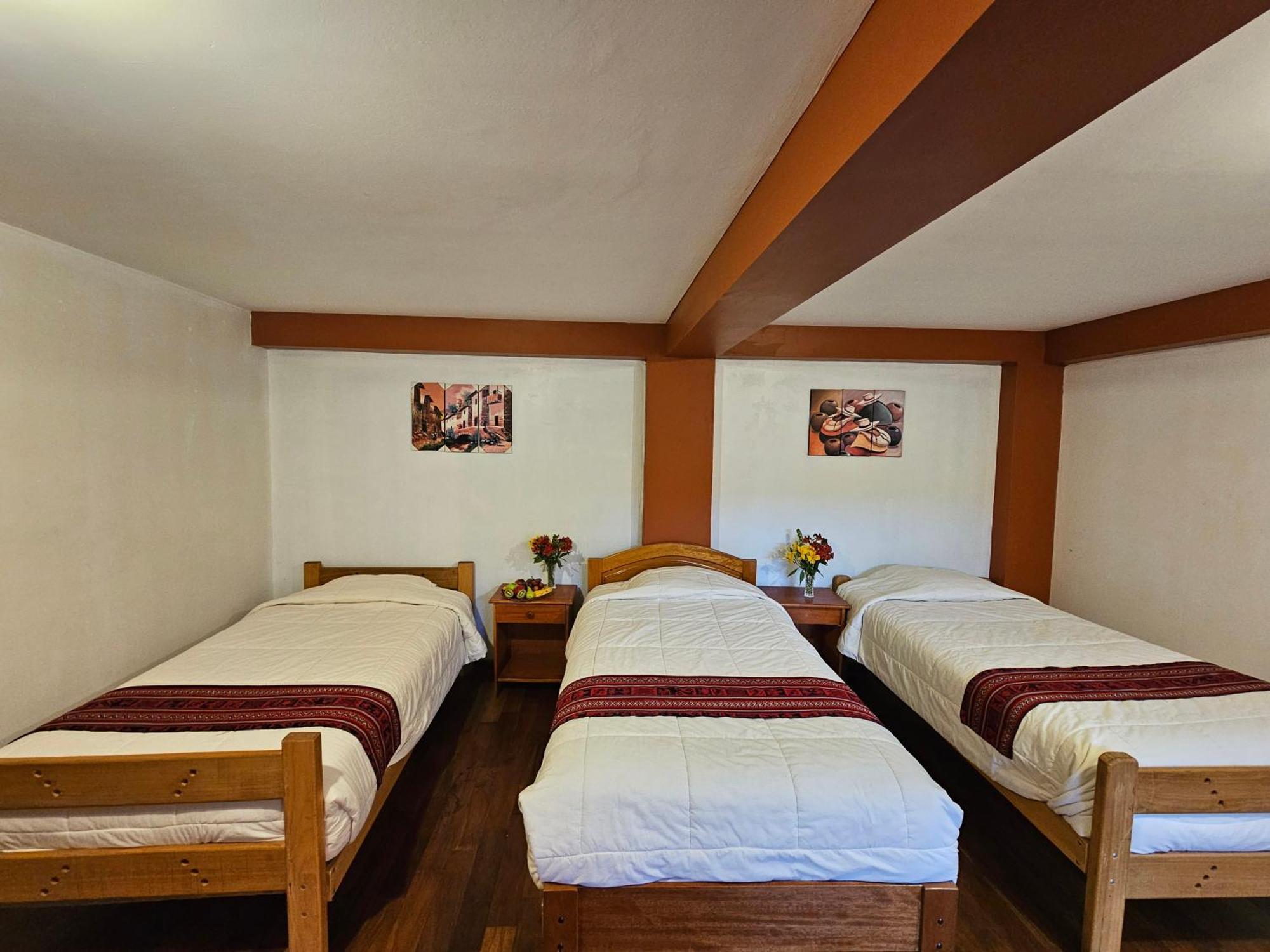 Hostal Con Vista A La Ciudad Santa Ana Куско Экстерьер фото