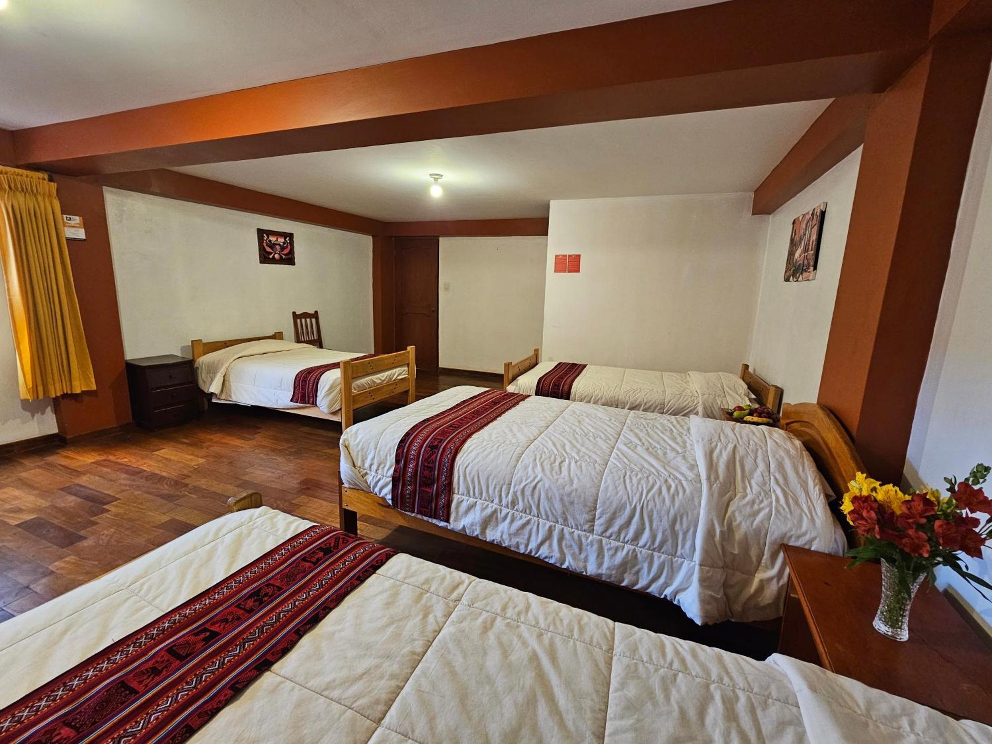 Hostal Con Vista A La Ciudad Santa Ana Куско Экстерьер фото