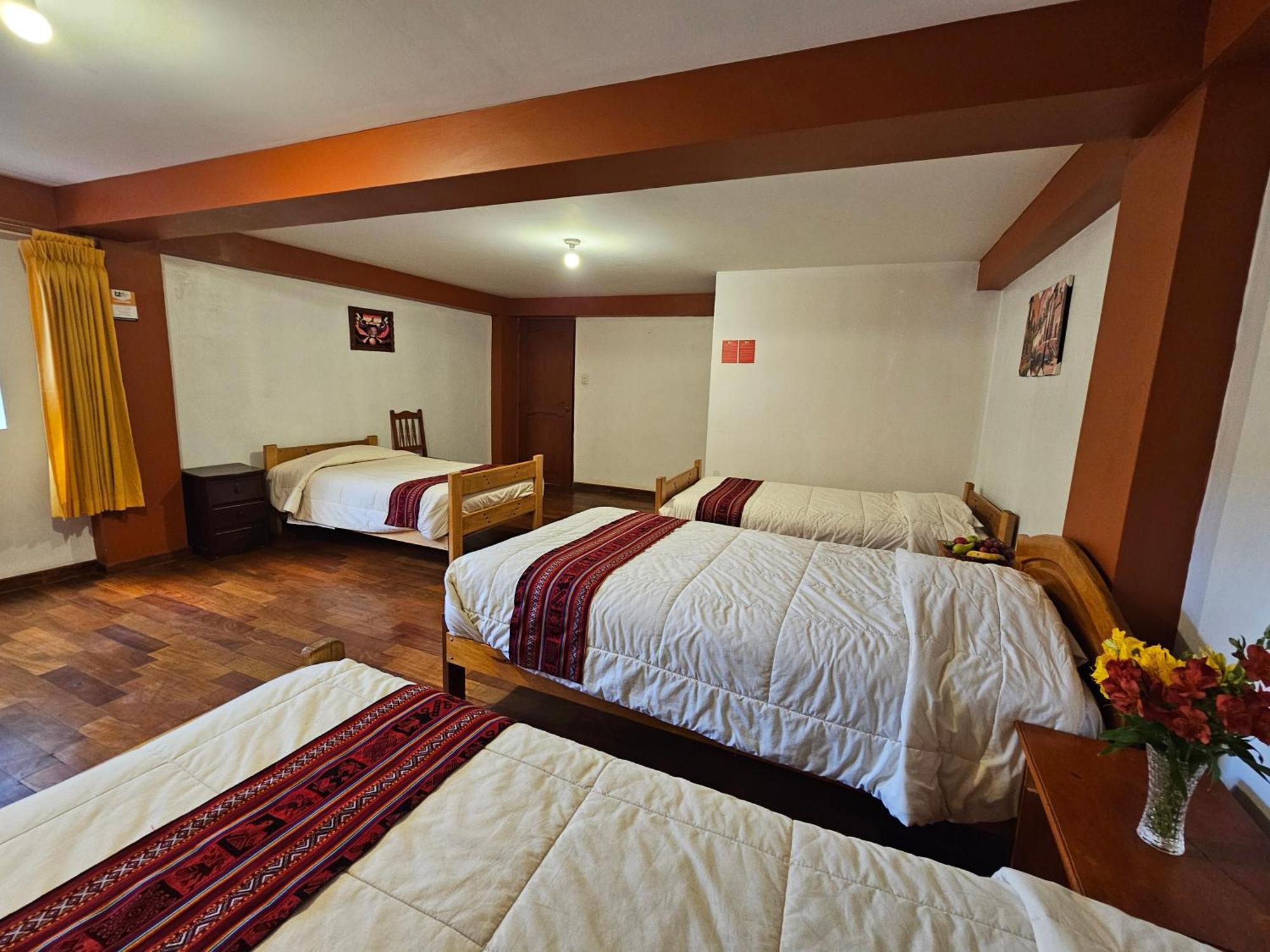 Hostal Con Vista A La Ciudad Santa Ana Куско Экстерьер фото