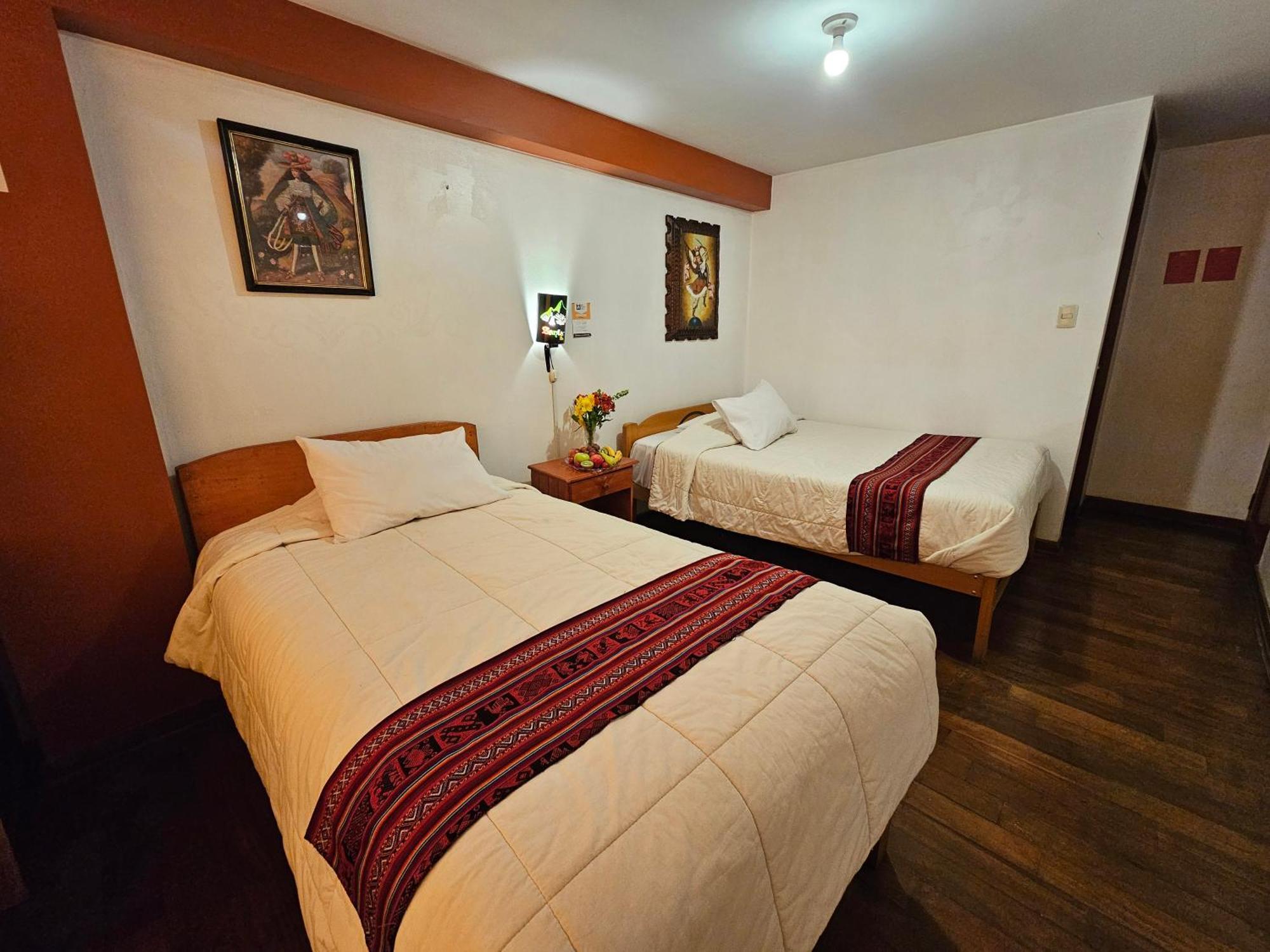 Hostal Con Vista A La Ciudad Santa Ana Куско Экстерьер фото
