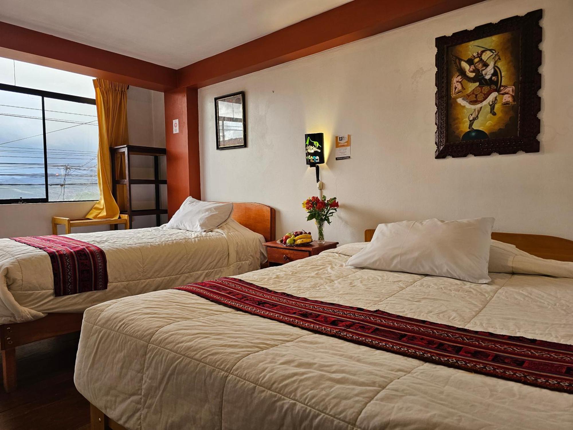 Hostal Con Vista A La Ciudad Santa Ana Куско Экстерьер фото